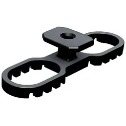 Karle und Rubner, Gartenbodenbelag, Terraflex Abstandhalter 6 mm fr Alu-Unterkonstruktion mit Bohrschraube C1 4,8x35 mm 1 Pack = 120 S