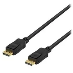 Deltaco Kabel DisplayPort, 20 Pins ha - ha, 20m, schwarz (20 m), Videokabel, Schwarz