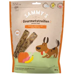 Bosch Sammy's Gourmetstreifen 180 Gramm Hundesnack 6 x 180 Gramm Huhn & Ente