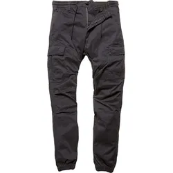 Vintage Industries Vince, Cargohose - Dunkelgrau - W31