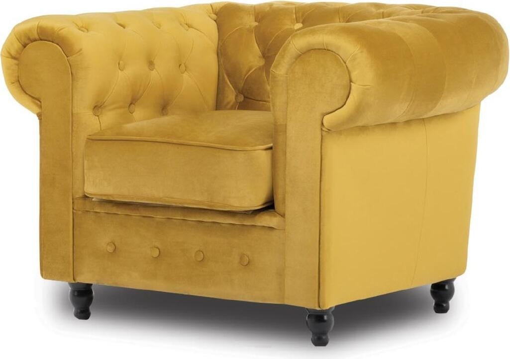 Art Deco Design Stoffen Fauteuil voor Volwassenen