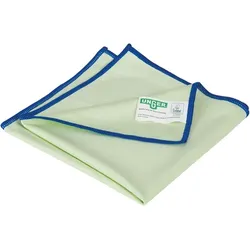 Unger GTMC6 Green Label Mikrofasertuch 60x80 cm Glastuch nachhaltige Faserproduktion, entfernt Schmutz rückstandslos