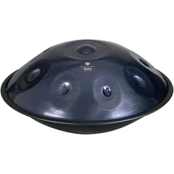 Sela SE 308 Melody Handpan C# Kurd van staal, incl. tas (Handpan), Perkussion, Blau