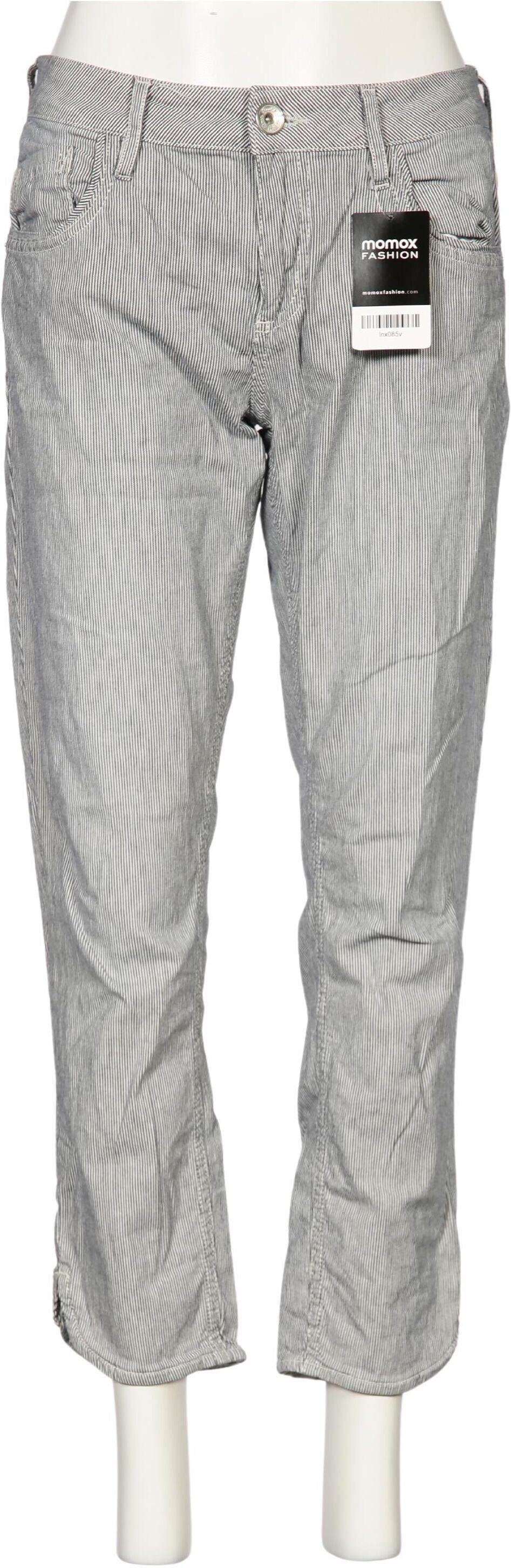 Amor, Trust & Truth Damen Stoffhose, Grau, Gr. W27, Baumwolle / Elasthan - Second Hand