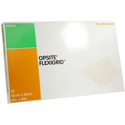 Opsite Flexigrid Transparenter Wundverband 15x20cm 10 St