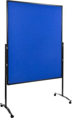 Moderationswand Legamaster PREMIUM PLUS mobile, Textil, blau