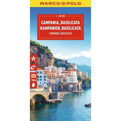 MARCO POLO Reisekarte Italien 12 Kampanien, Basilikata 1:200.000, Sonstige von Marco Polo Verlag, MairDuMont, 978-3-575-02151-9