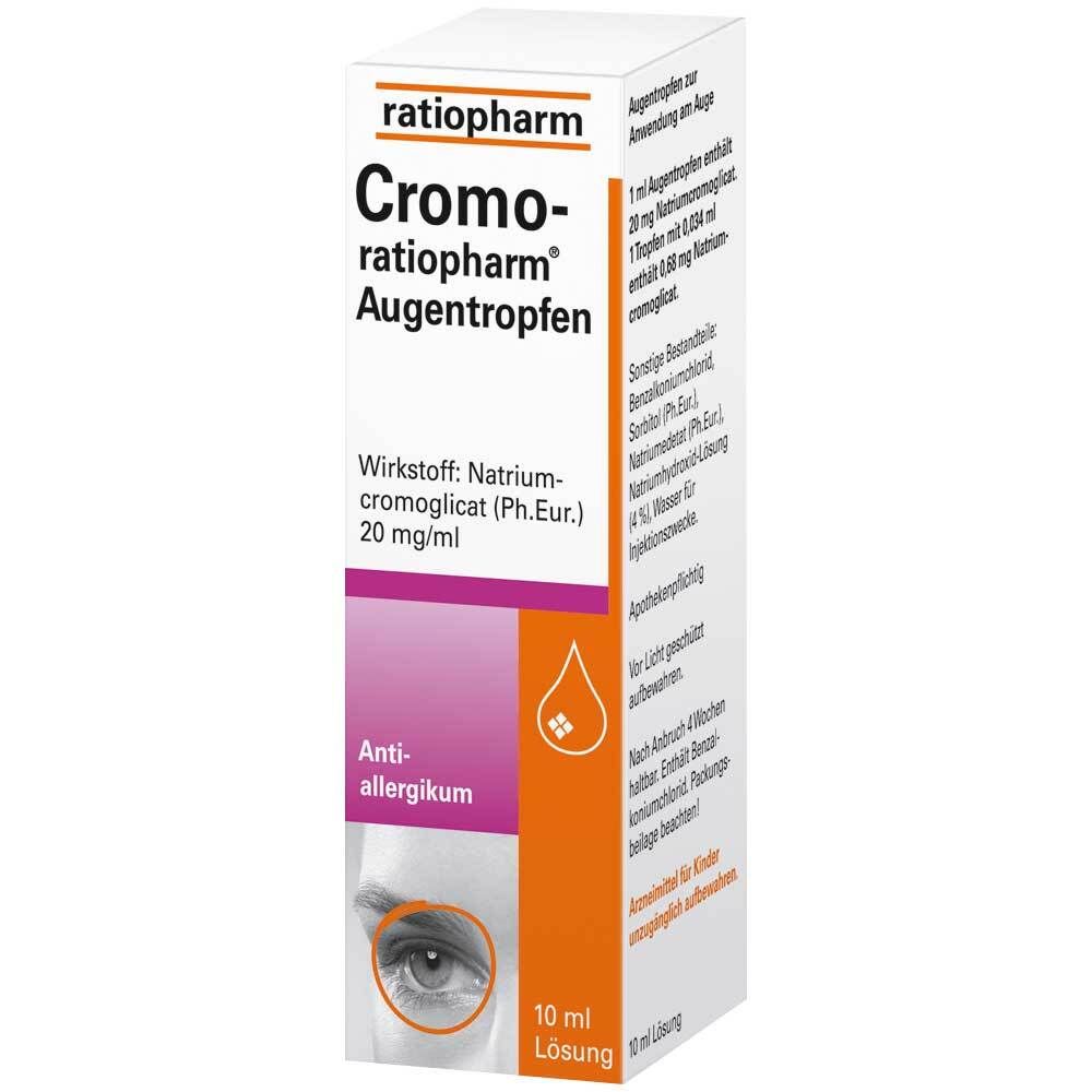Cromo-Ratiopharm Augentropfen 10 ml