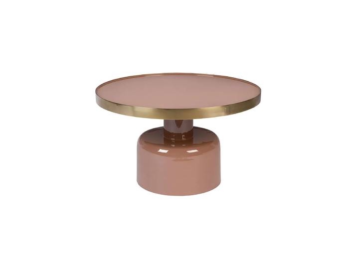 Design Couch- & Beistelltisch „Glam“ Ø 60 cm Rosa Zuiver