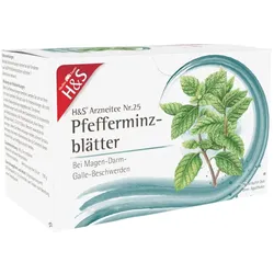 H&S Pfefferminzblätter 20X1,5 g
