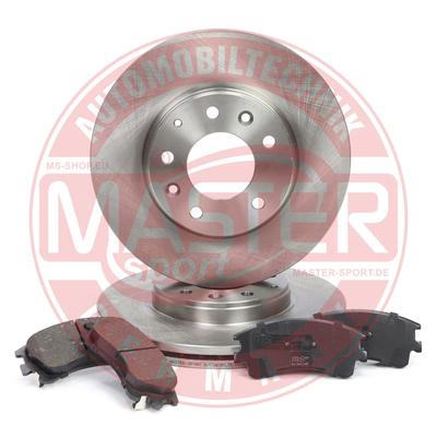 Master-sport Germany Bremsensatz, Scheibenbremse [Hersteller-Nr. 202501470] für Mazda
