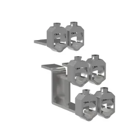 ABB DVC-ZLBM123-SWBD Doppel-V-Klemme max. 2x300 mm2 für Schaltanlagen für Al/Cu