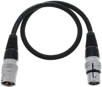 Sommer Cable Stage 22 SGHN BK 0,5m Schwarz