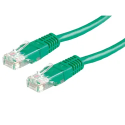 VALUE Patchkabel Cat.6 (Class E) UTP, grün, 10 m