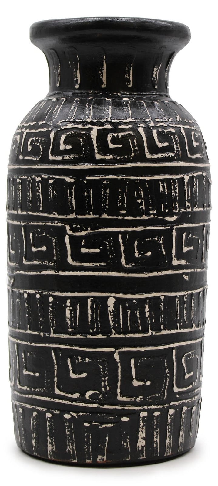 Ancient Wisdom s.r.o. Oude Griekse keramische vaas - Chocoladekleur