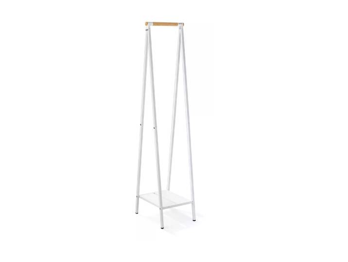 Garderobenständer BRABANTIA Compact , weiss (weiß), B:34cm H:170cm T:47,6cm, Garderobenständer, Garderobenständer