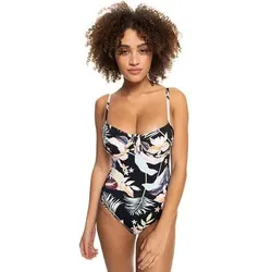 ROXY Damen Badeanzug Printed Beach Classics, Größe XL in Braun Braun