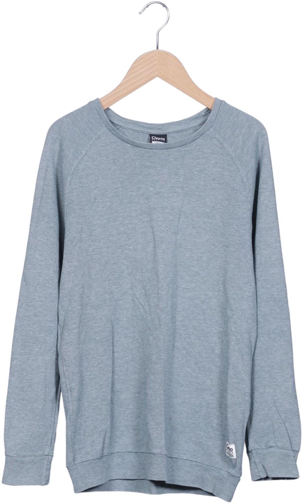 Cleptomanicx Herren Sweater, Hellblau, Gr. S, Baumwolle - Second Hand