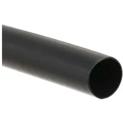 RS PRO, Schrumpfschlauch, Schrumpfschlauch schwarz 19/6 mit Kleber