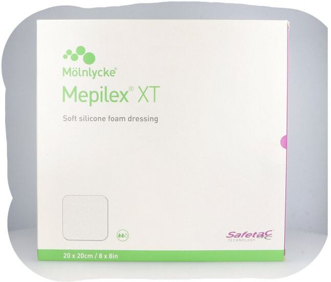 Mepilex Xt 20x20 cm Schaumverband