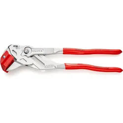 KNIPEX Fliesenbrechzange 250 mm verchromt mit Kunststoff überzogen - 9113250