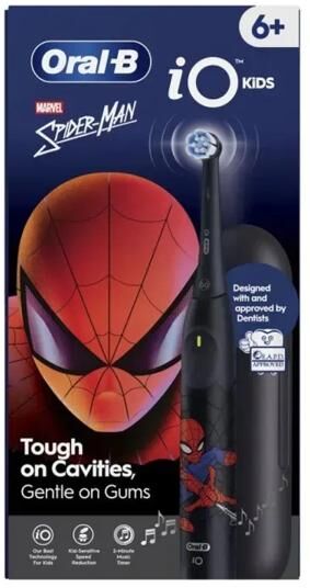 Oral-B iO Kids Spazzolino Elettrico Spider-Man Per Bambini 6+