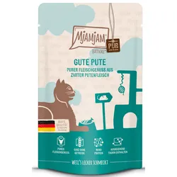 MjAMjAM Quetschie - purer Fleischgenuss - gute Pute pur 12x125 g
