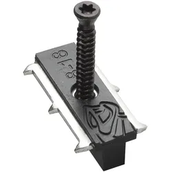 Cobra Fastener Cobra Hybrid Clip 8-18 L Montageset für WPC Schrauben 4,8x43 mm 90St. + Bit pro Set