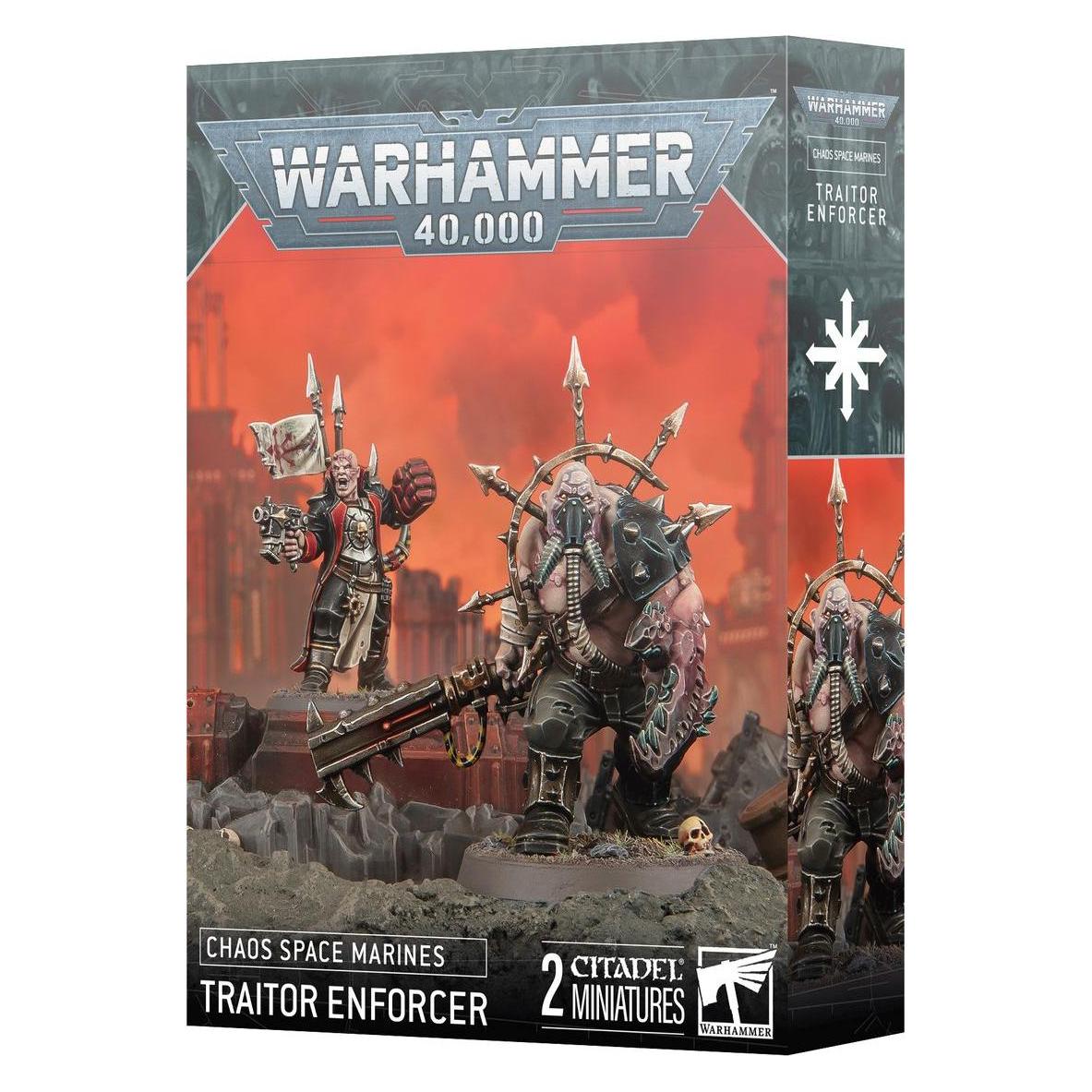 Games Workshop Warhammer 40k - Space Marine du Chaos Accusateur Renegat (Kunststoff) (43-106)