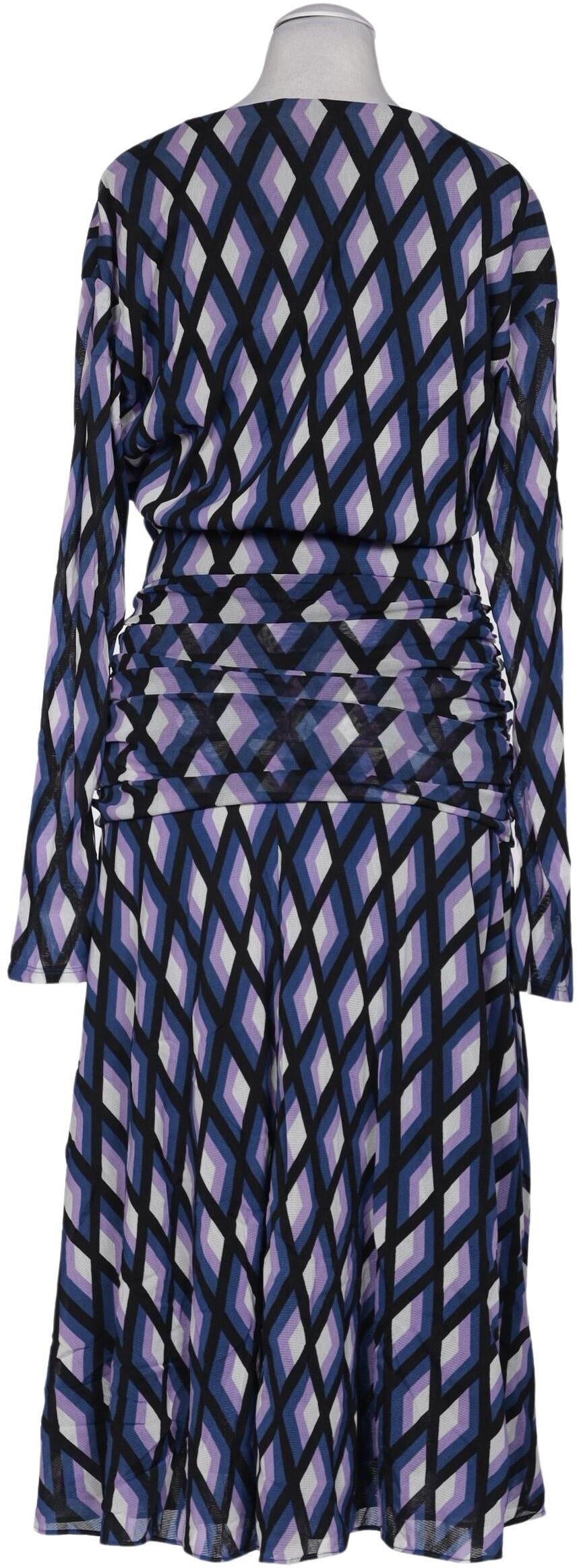Diane VON Furstenberg Damen Kleid, Mehrfarbig, Gr. M, Synthetik - Second Hand