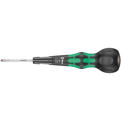 Wera 1850 PH Kraftform Ball-Grip Schraubendreher PH 2x100