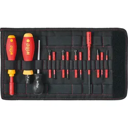 WIHA 40674 - Werkzeug-Set TorqueVario®-S electric, 0,8 - 5,0 Nm, 13-teilig