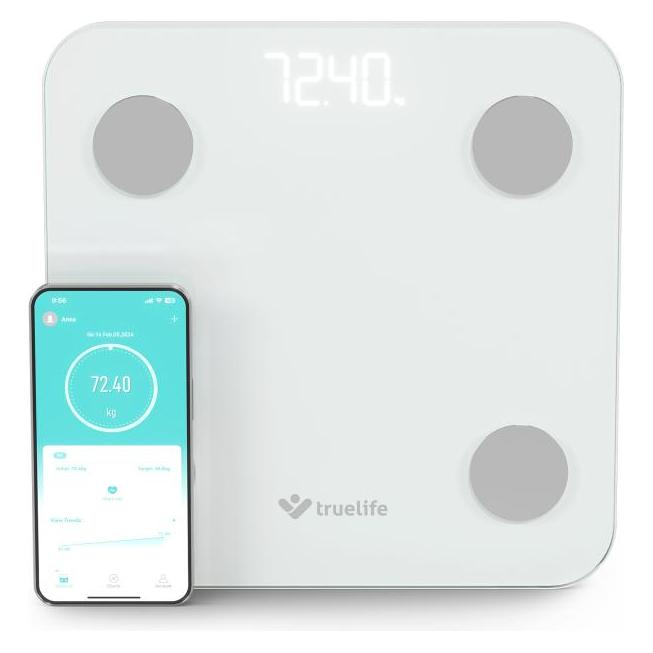 Truelife FitScale W1 weiss TLCSMFSW1NNWA (180 kg) (TLCSMFSW1NNWA)
