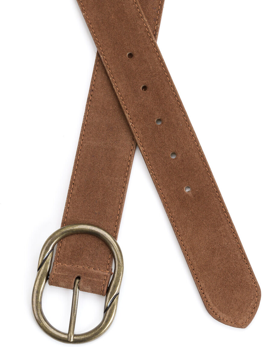 PIECES Ceinture en cuir suédé Laura