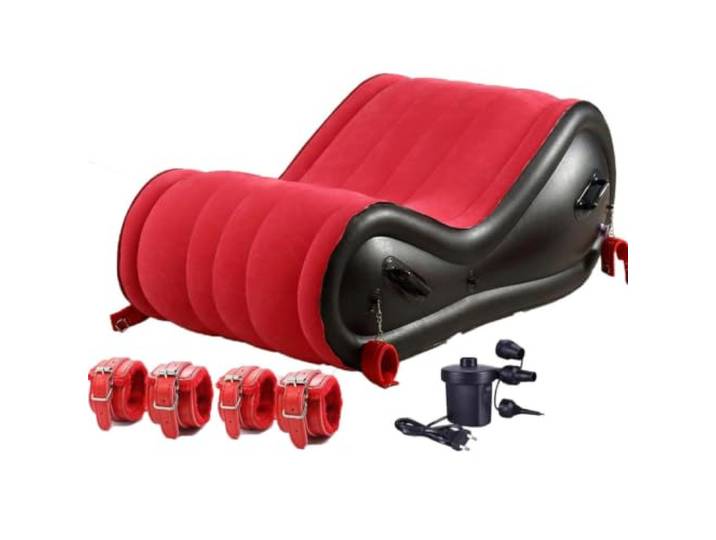 YWQJL Liebesmöbel Sofa Sex Sex Position Couch Liebesstuhl Für Paare,C-Sofa Aufblasbare Erotische Möbel Inflatable Chair Sessel Zum Aufblasen Aufblasbar Reiten Sex-couch Frau Furniture Stuhl,C-sofa