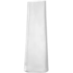 Leonardo Vase Turno 43,5 cm Glas Weiß M (Medium)