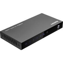 Roline HDMI-Switch mit Fernbedienung Schwarz 14.01.3616