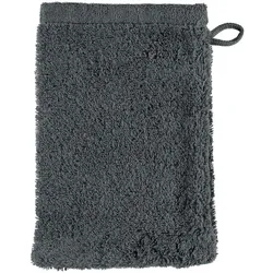 CaWö Waschlappen Lifestyle 16 x 22 cm Baumwolle Grau Anthrazit