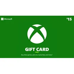 XBOX Live-Geschenkkarte 15£