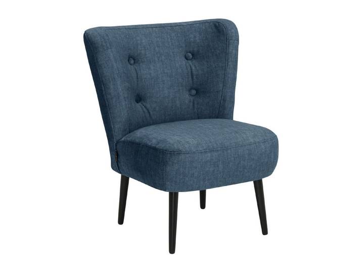 58 aufm Kessel Sessel Polstersessel Kassi Samtvelours dunkelblau (Lieferung bis Verwendungsstelle, 1-St., Polstersessel), Bezug und Farbe individuell wählbar für persönliches Wohnambiente
