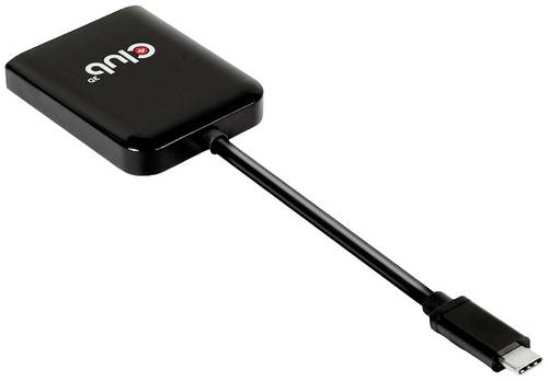 club3D CSV-1555 USB-C / DisplayPort Adapter Schwarz 1.5 m