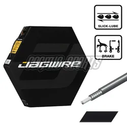 JAGWIRE BHL100 BRAKE HOUSING 5MM GEX-SL SLICK-LUBE-BLACK (50 M)