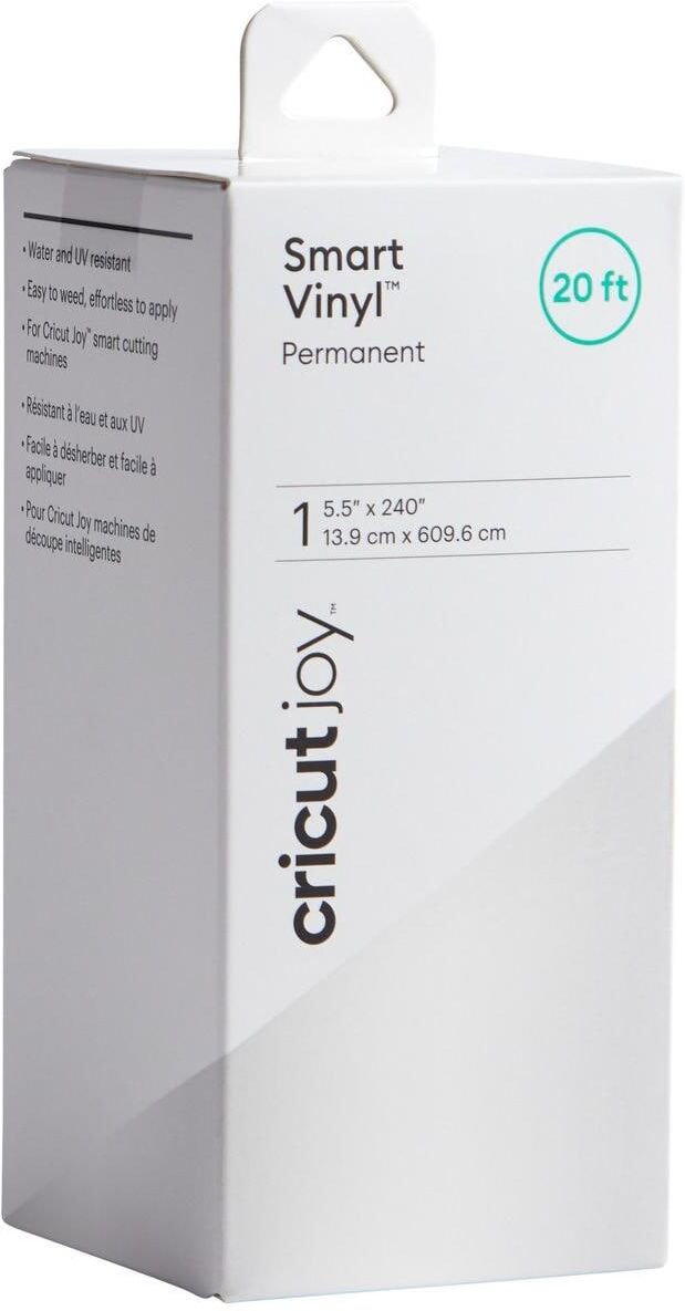 Dekorationsfolie CRICUT "Joy Permanent", weiss (weiß), Vinyl, Dekorationsfolien, Dekorationsfolie weiß Einheitsgröße