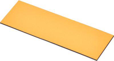 Magnet-Lagerschilder, gelb, 20 x 100 mm