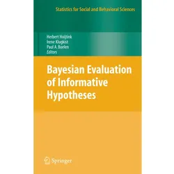 Bayesian Evaluation of Informative Hypotheses, Fachbücher von Paul Boelen, Herbert Hoijtink, Irene Klugkist
