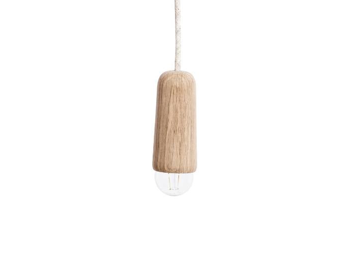 Hartô - Suspension Luce - Bois naturel - Frêne massif - Designer Mickael Koska