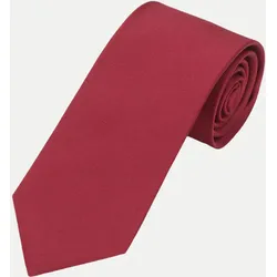 Krawatte aus Seide Rot