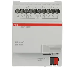 ABB JRA/S4.230.1.1 JRA/S4.230.1.1 Jalousie-/Rollladenaktor, 4fach, 230 V AC, REG 2CDG110130R0011 JRAS423011