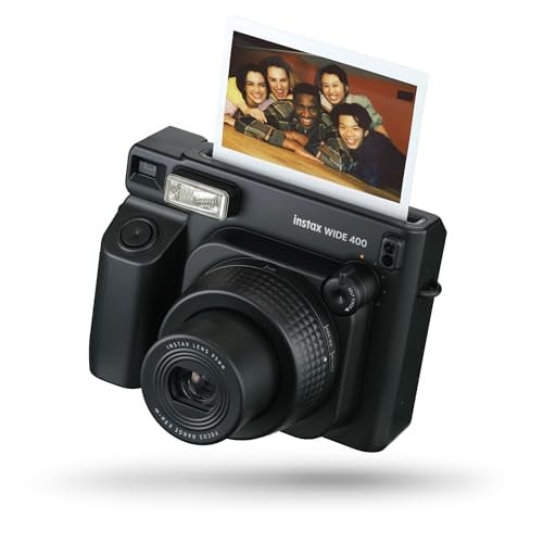 Fujifilm Instax Wide 400 Instant Camera Jet Black
