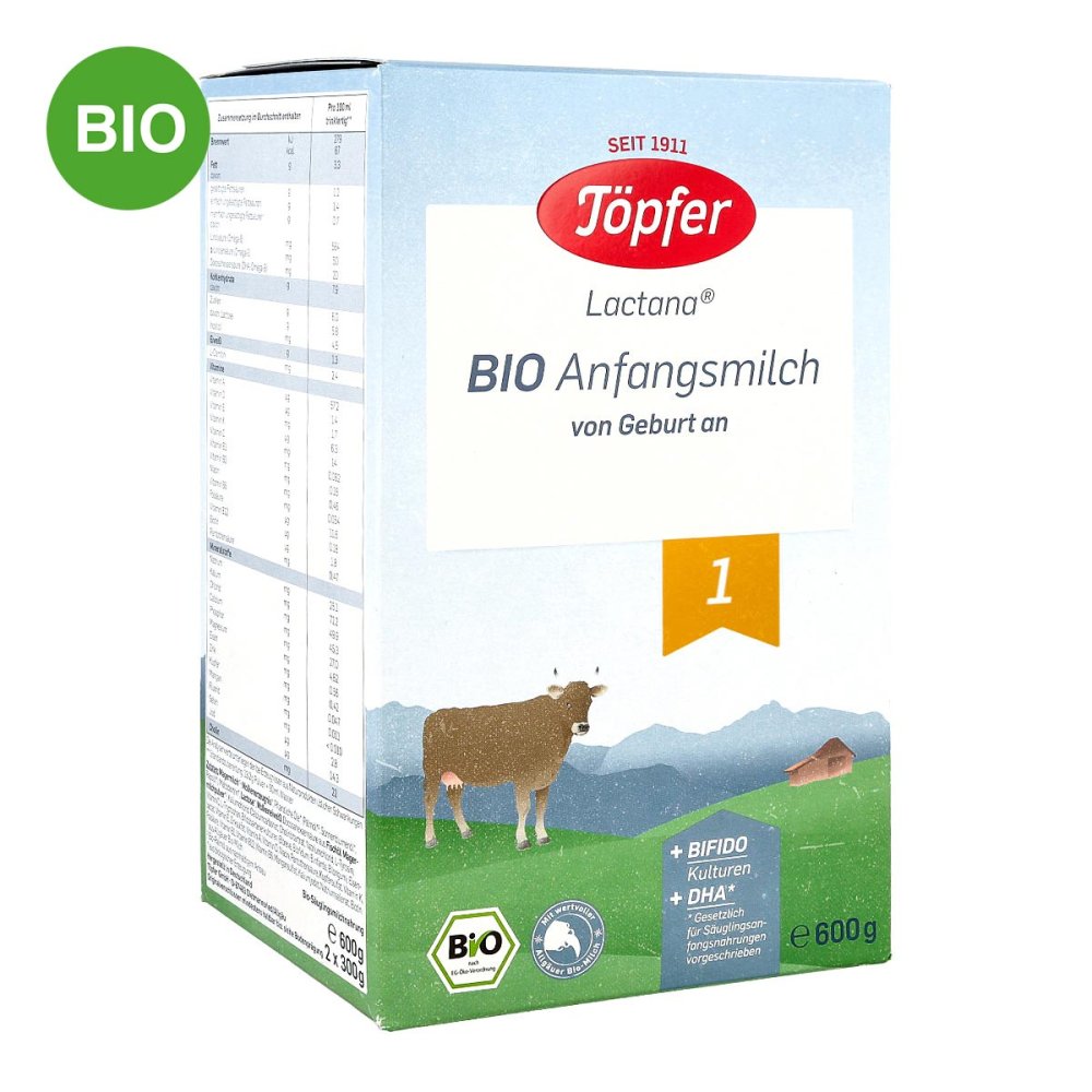 TöPFER GmbH Töpfer Lactana Bio 1 Pulver 06081896